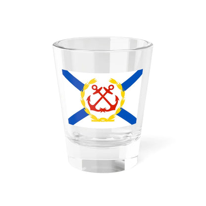Russia Flag commander 2000 staff (Russia) Shot Glass 1.5oz 1.5oz - Go Mug Yourself