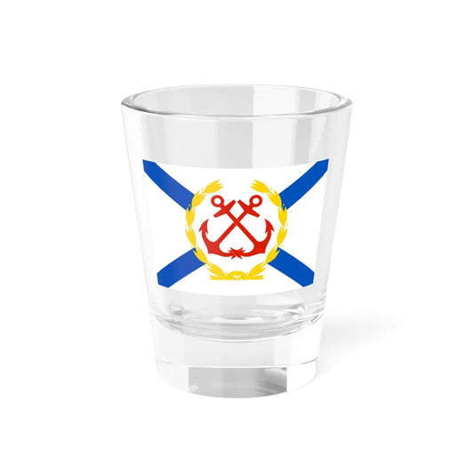 Russia Flag commander 2000 staff (Russia) Shot Glass 1.5oz 1.5oz - Go Mug Yourself