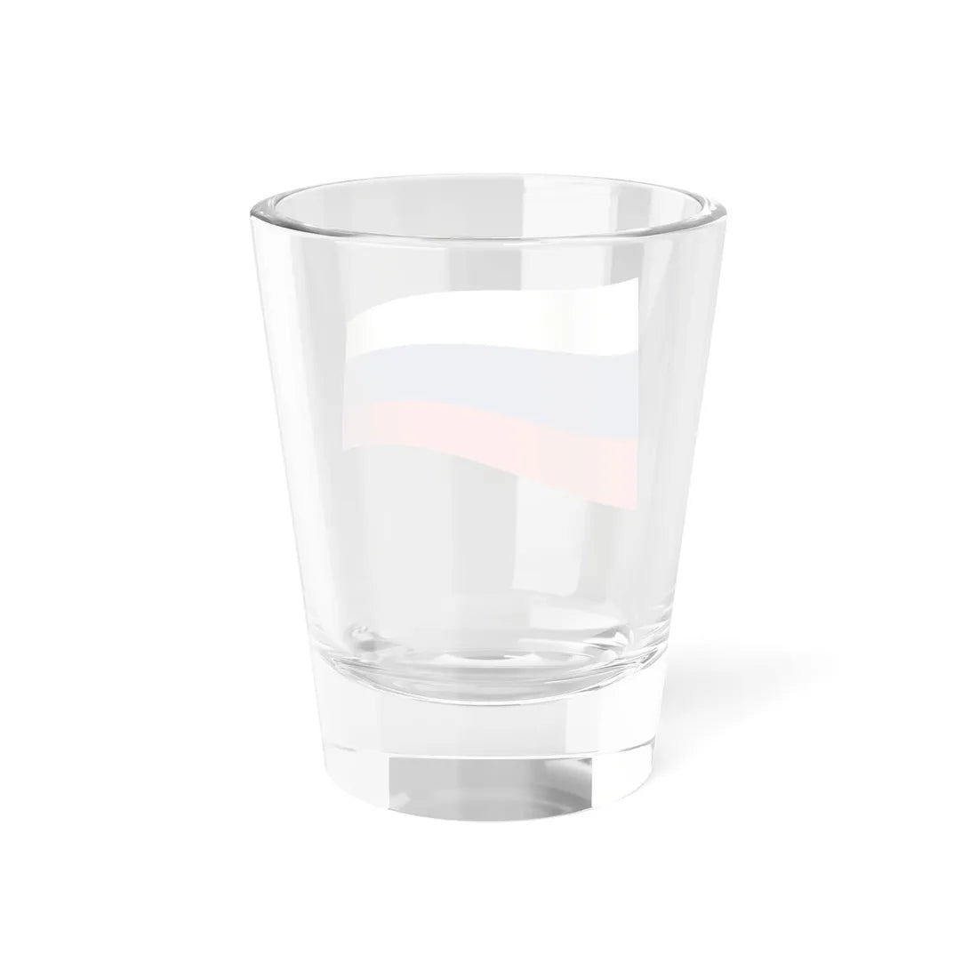 Russia Flag - iconic waving (Russia) Shot Glass 1.5oz - Go Mug Yourself