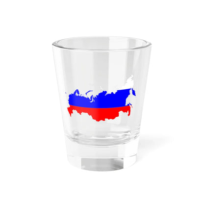 Russia Flag Map (Russia) Shot Glass 1.5oz 1.5oz - Go Mug Yourself