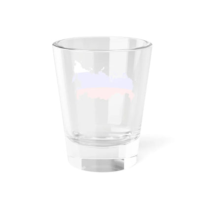 Russia Flag Map (Russia) Shot Glass 1.5oz - Go Mug Yourself