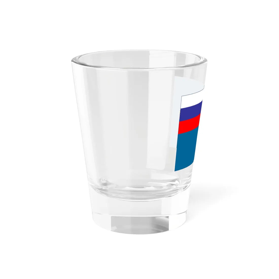 Russia Flag of Federal service on military - technical cooperation 2005 (Russia) Shot Glass 1.5oz - Go Mug Yourself