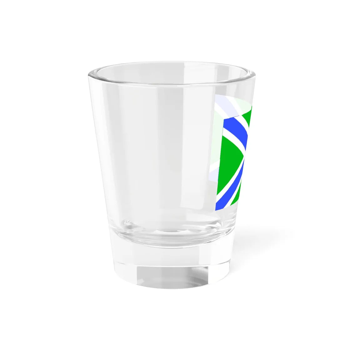 Russia. Flag of ships of Border Guard Force 1993 (Russia) Shot Glass 1.5oz - Go Mug Yourself