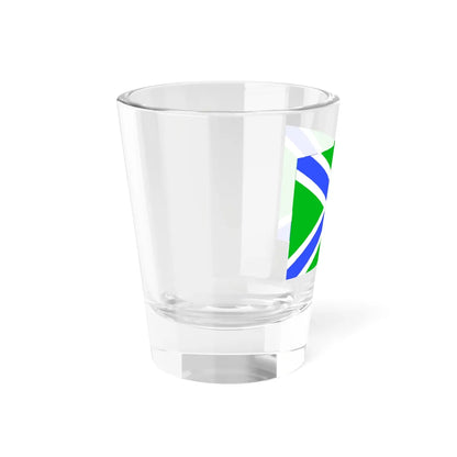 Russia. Flag of ships of Border Guard Force 1993 (Russia) Shot Glass 1.5oz - Go Mug Yourself
