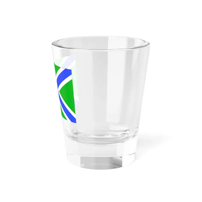 Russia. Flag of ships of Border Guard Force 1993 (Russia) Shot Glass 1.5oz - Go Mug Yourself