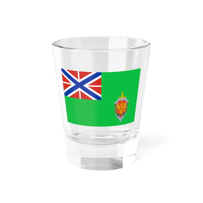 Russia Flag of the FSB Border Commander 2009 (Russia) Shot Glass 1.5oz 1.5oz - Go Mug Yourself