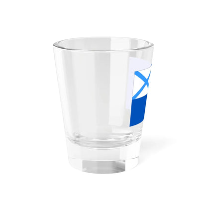 Russia Flag of vessels of the Auxiliary Fleet of the Navy 1992 (Russia) Shot Glass 1.5oz - Go Mug Yourself