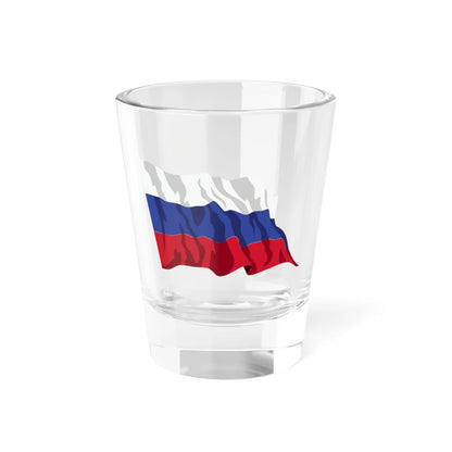 Russia flag waving icon (Russia) Shot Glass 1.5oz 1.5oz - Go Mug Yourself