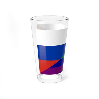 Russia Gay flag (Russia) Pint Glass 16oz - Go Mug Yourself