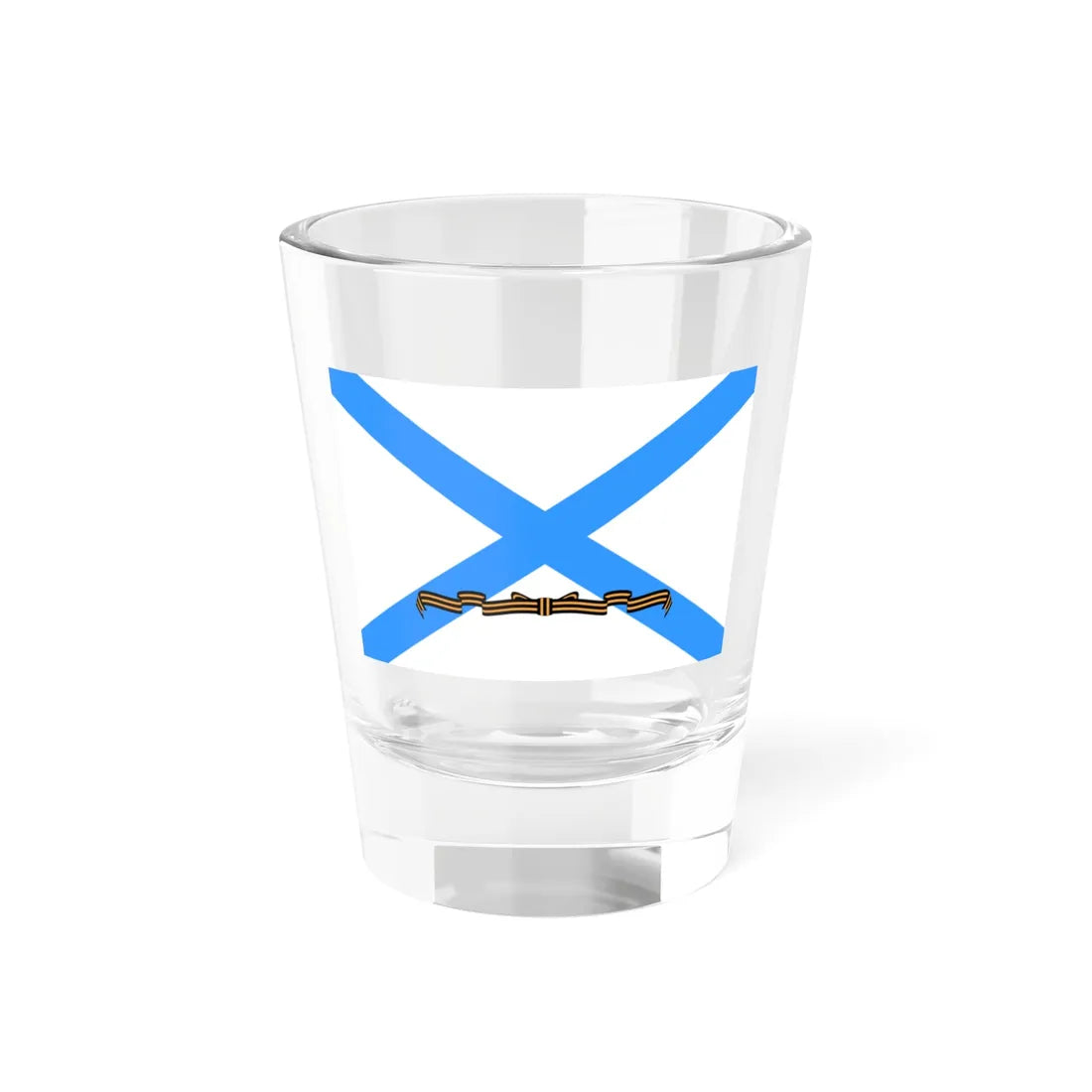 Russia Guards naval flag 1992 (Russia) Shot Glass 1.5oz 1.5oz - Go Mug Yourself