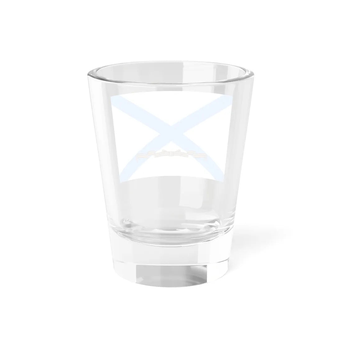 Russia Guards naval flag 1992 (Russia) Shot Glass 1.5oz - Go Mug Yourself