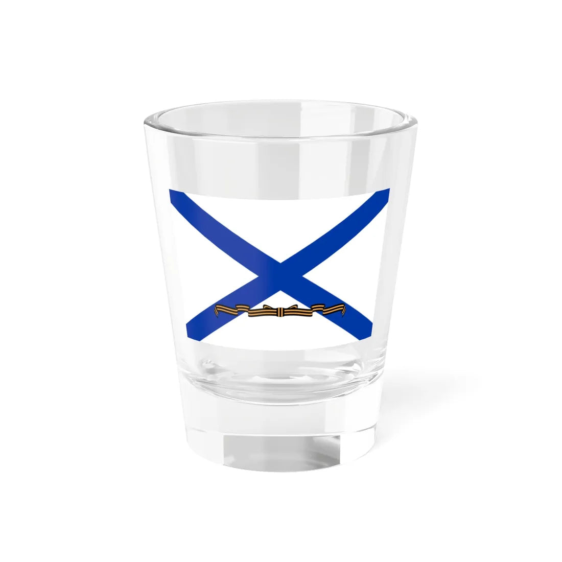 Russia Guards naval flag 2000 (Russia) Shot Glass 1.5oz 1.5oz - Go Mug Yourself