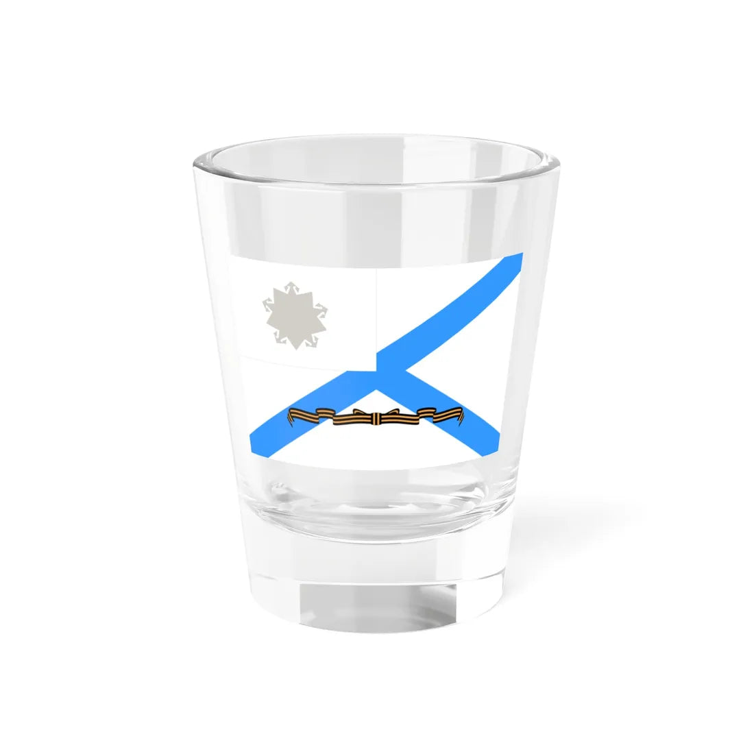 Russia Guards order naval flag 1992 (Russia) Shot Glass 1.5oz 1.5oz - Go Mug Yourself