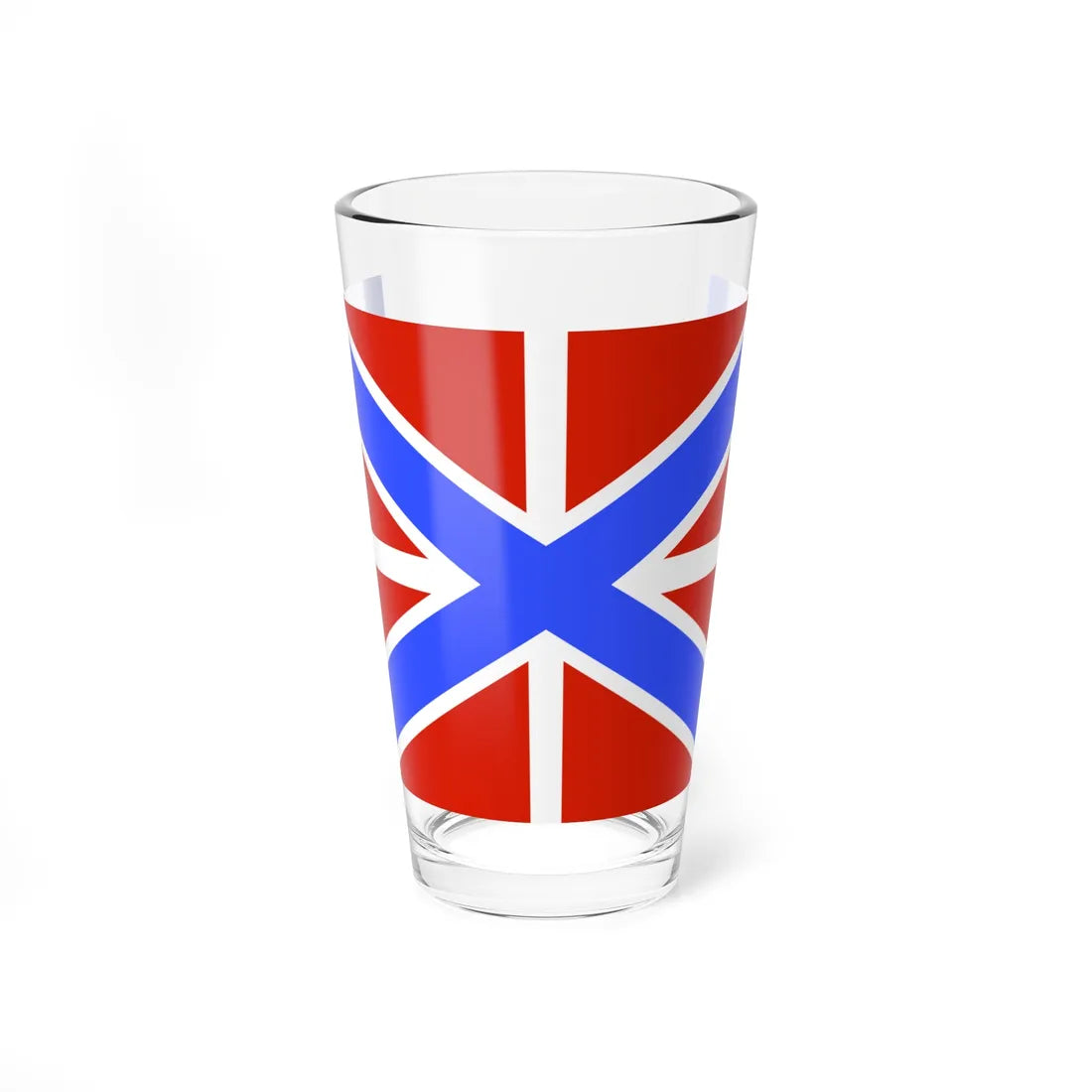 Russia Jack of 1-st and 2-nd rank ships of the Border Guard Force 1993 (Russia) Pint Glass 16oz 16oz - Go Mug Yourself