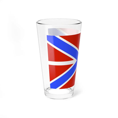 Russia Jack of 1-st and 2-nd rank ships of the Border Guard Force 1993 (Russia) Pint Glass 16oz - Go Mug Yourself
