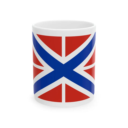 Russia Jack of border service 2008 (Russia) White Coffee Mug 11oz - Go Mug Yourself