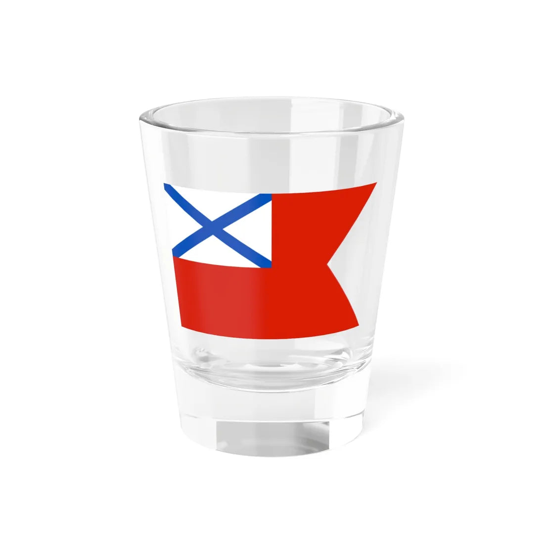 Russia Naval 1720 forked 3 (Russia) Shot Glass 1.5oz 1.5oz - Go Mug Yourself