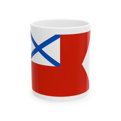 Russia Naval 1720 forked 3 (Russia) White Coffee Mug 11oz - Go Mug Yourself