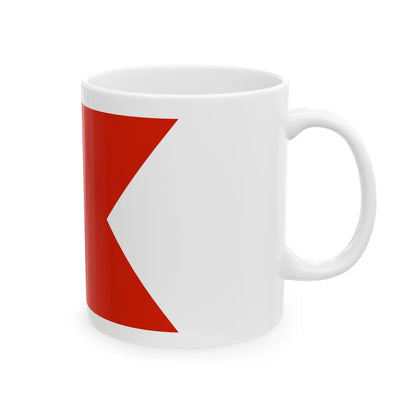Russia Naval 1720 forked 3 (Russia) White Coffee Mug - Go Mug Yourself