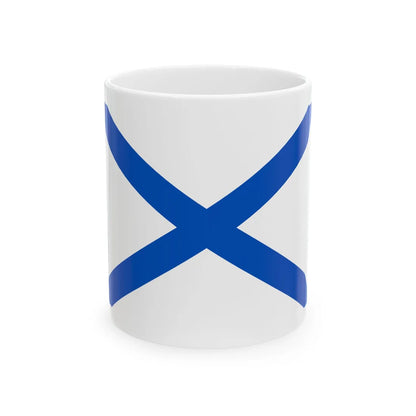 Russia Naval 1720 forked (Russia) White Coffee Mug 11oz - Go Mug Yourself