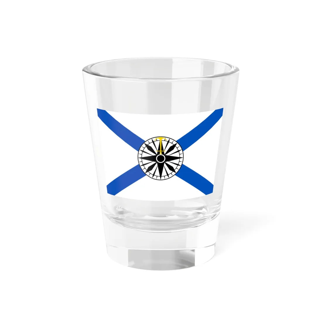 Russia Naval 1828 pilot (Russia) Shot Glass 1.5oz 1.5oz - Go Mug Yourself