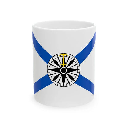 Russia Naval 1828 pilot (Russia) White Coffee Mug 11oz - Go Mug Yourself