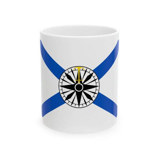 Russia Naval 1828 pilot (Russia) White Coffee Mug 11oz - Go Mug Yourself