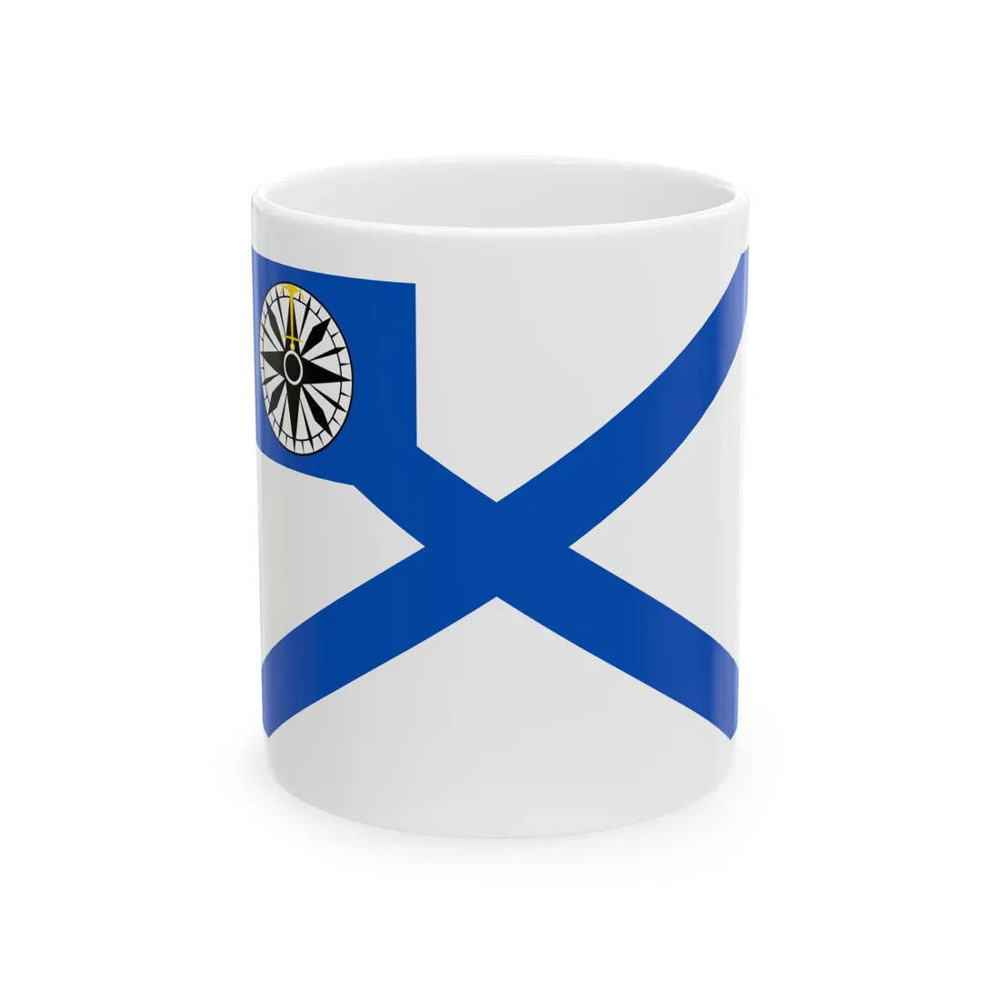 Russia Naval 1829 hydro (Russia) White Coffee Mug 11oz - Go Mug Yourself
