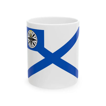 Russia Naval 1829 hydro (Russia) White Coffee Mug 11oz - Go Mug Yourself