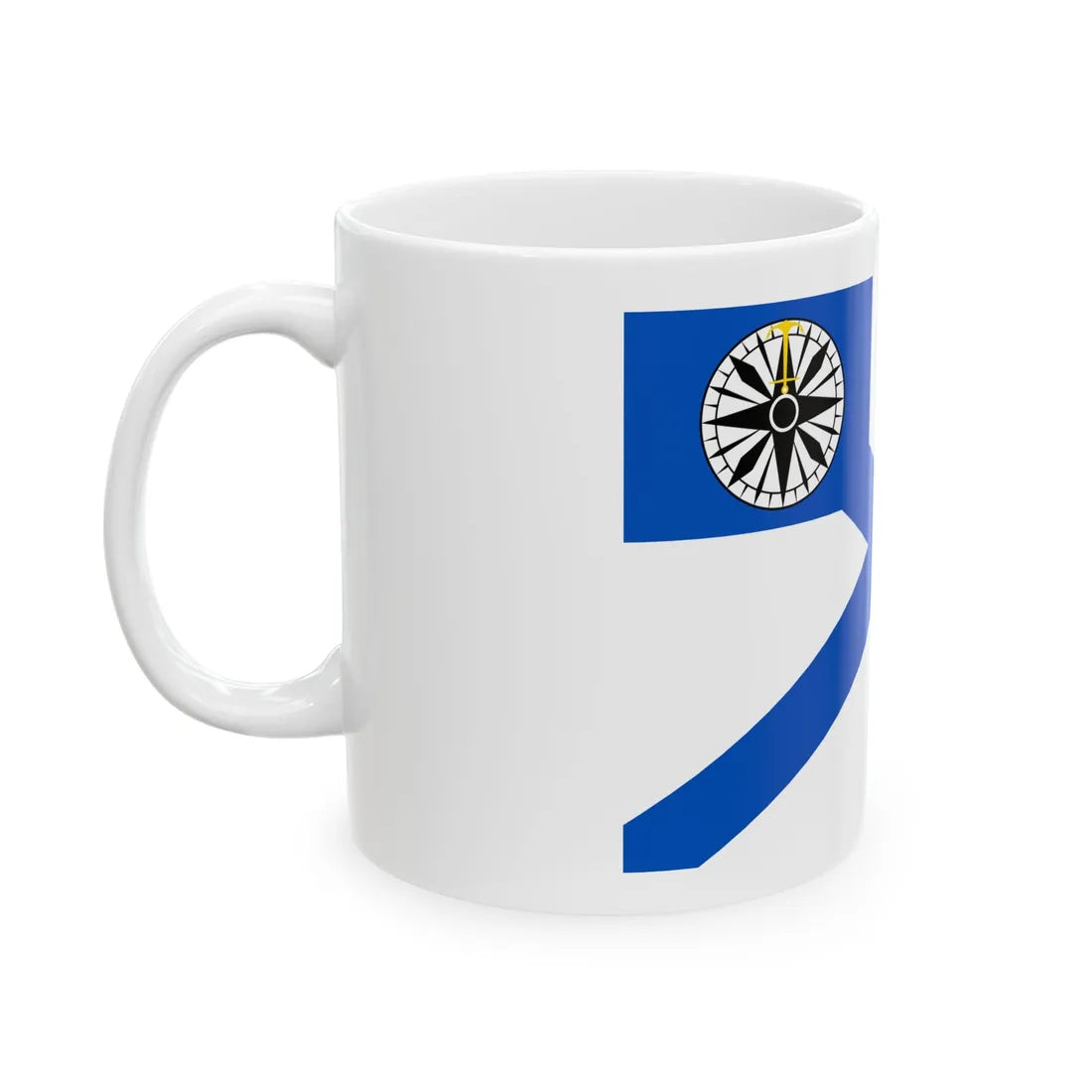 Russia Naval 1829 hydro (Russia) White Coffee Mug - Go Mug Yourself