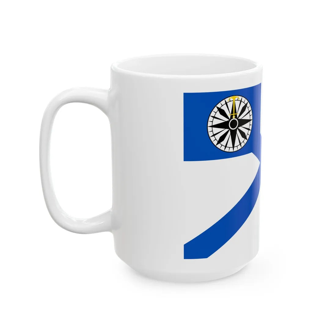 Russia Naval 1829 hydro (Russia) White Coffee Mug - Go Mug Yourself