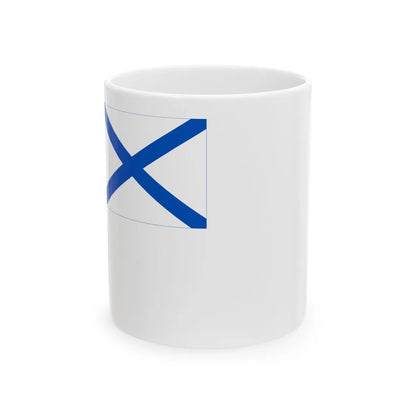 Russia Naval 1899 rowing (Russia) White Coffee Mug 11oz - Go Mug Yourself