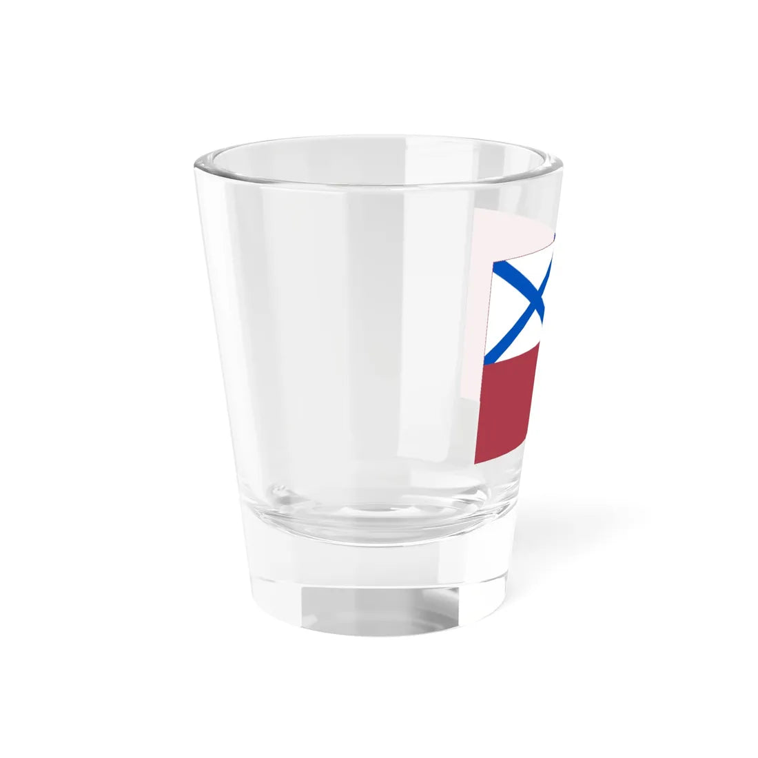 Russia Naval flag of ships and vessels of the Interior Force 2000 (Russia) Shot Glass 1.5oz - Go Mug Yourself
