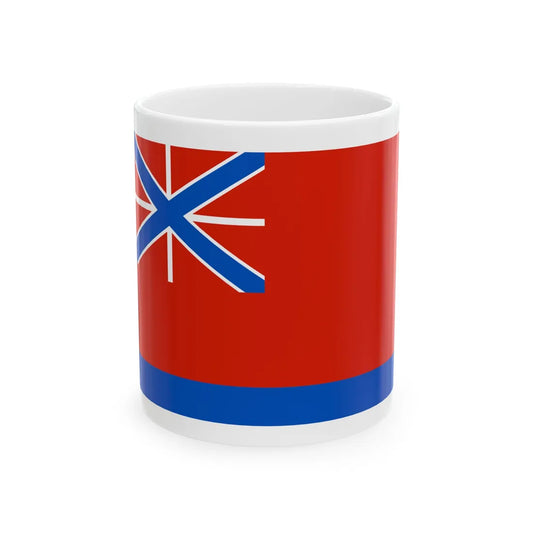 Russia Navy 1797 boat contr 3 (Russia) White Coffee Mug 11oz - Go Mug Yourself