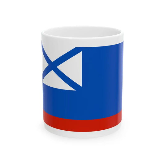 Russia Navy 1804 boat contr 2 (Russia) White Coffee Mug 11oz - Go Mug Yourself