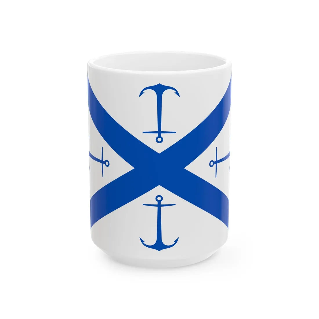 Russia Navy 1827 minister (Russia) White Coffee Mug 15oz - Go Mug Yourself