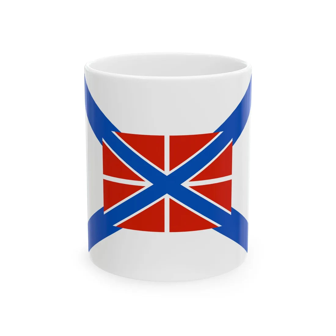 Russia Navy 1855 chief (Russia) White Coffee Mug 11oz - Go Mug Yourself