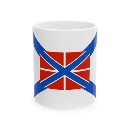 Russia Navy 1855 chief (Russia) White Coffee Mug 11oz - Go Mug Yourself