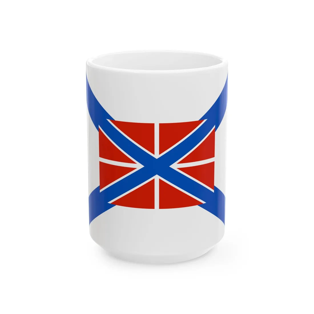 Russia Navy 1855 chief (Russia) White Coffee Mug 15oz - Go Mug Yourself