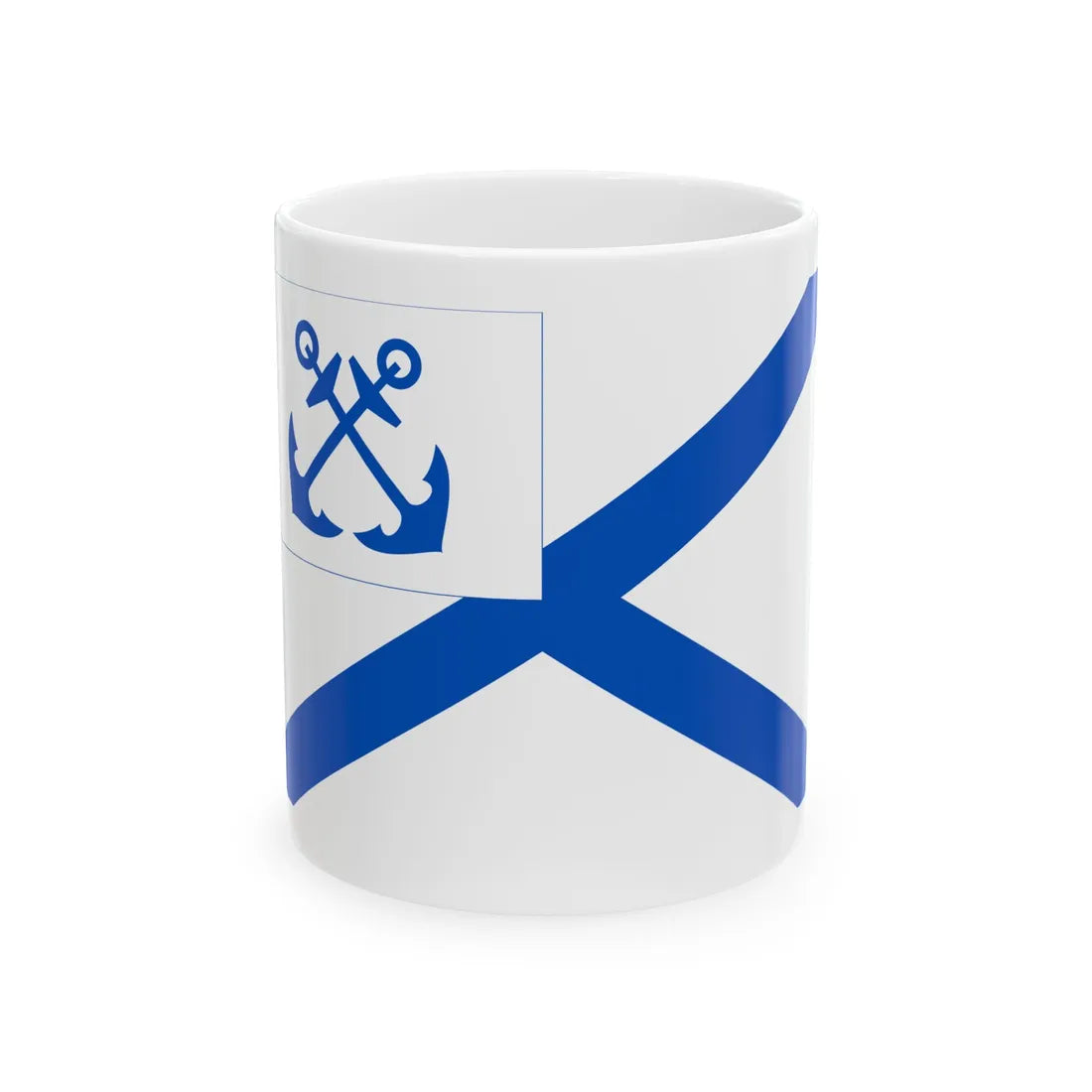 Russia Navy 1908 chief (Russia) White Coffee Mug 11oz - Go Mug Yourself