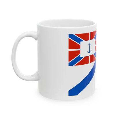 Russia Navy 1908 commander (Russia) White Coffee Mug - Go Mug Yourself