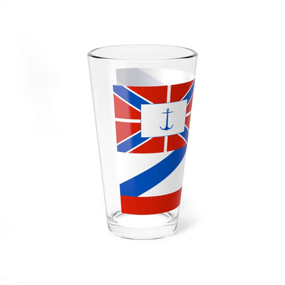 Russia Navy 1908 rear (Russia) Pint Glass 16oz - Go Mug Yourself
