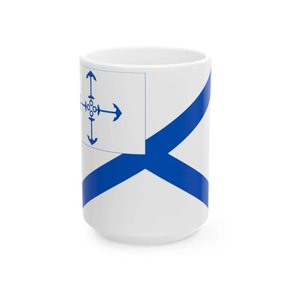 Russia Navy 1912 staff (Russia) White Coffee Mug 15oz - Go Mug Yourself