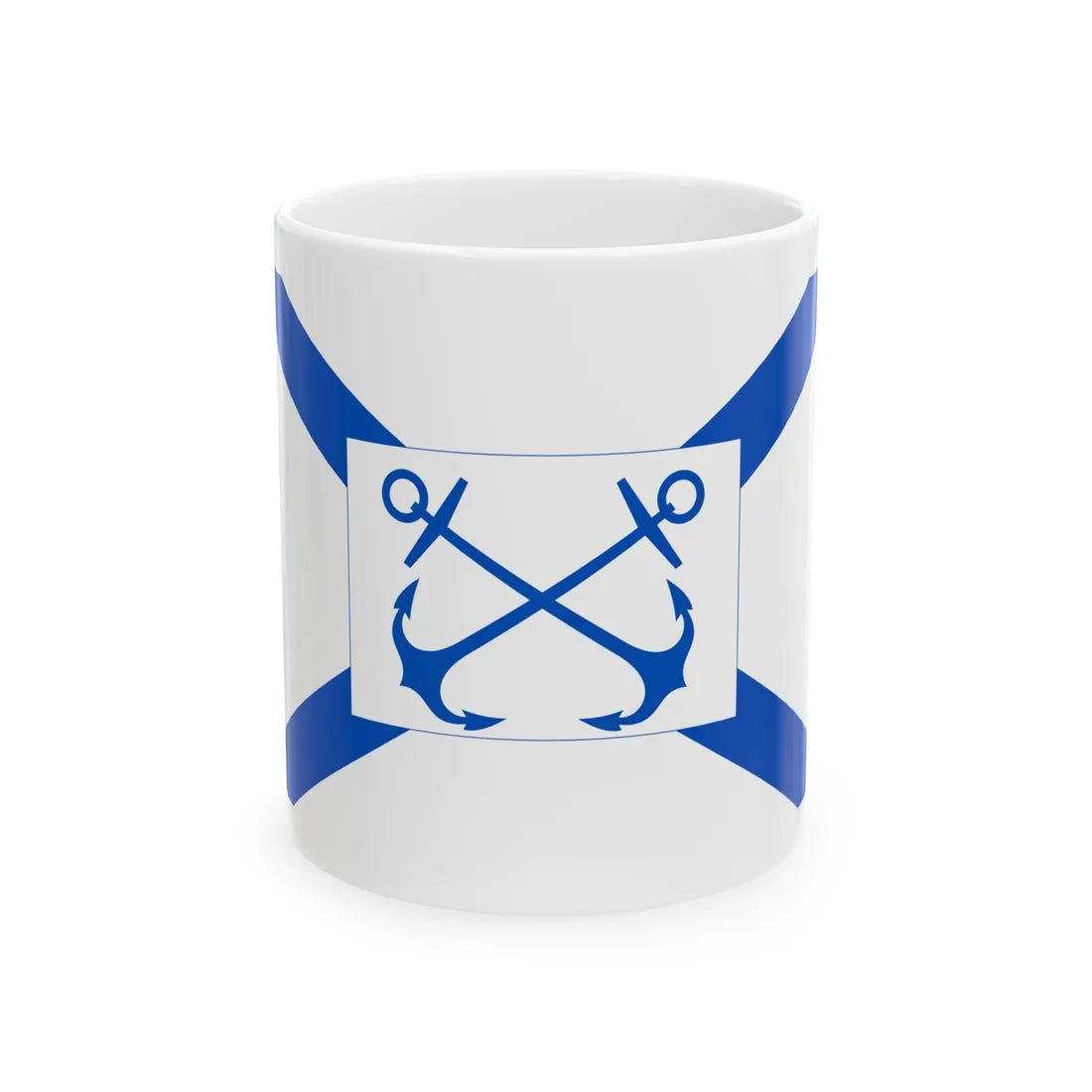 Russia Navy 1913 commander (Russia) White Coffee Mug 11oz - Go Mug Yourself