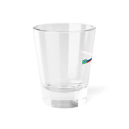 Russia Pendant of border service boats (Russia) Shot Glass 1.5oz - Go Mug Yourself