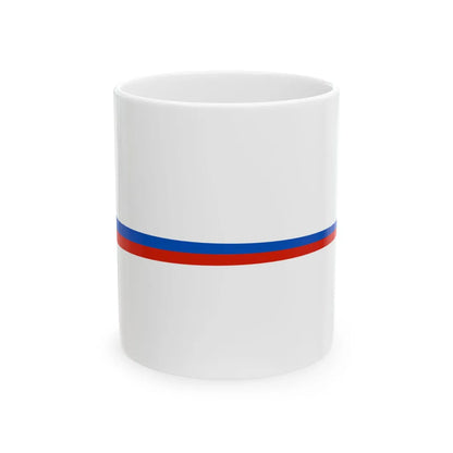 Russia Pendant of border service boats (Russia) White Coffee Mug 11oz - Go Mug Yourself
