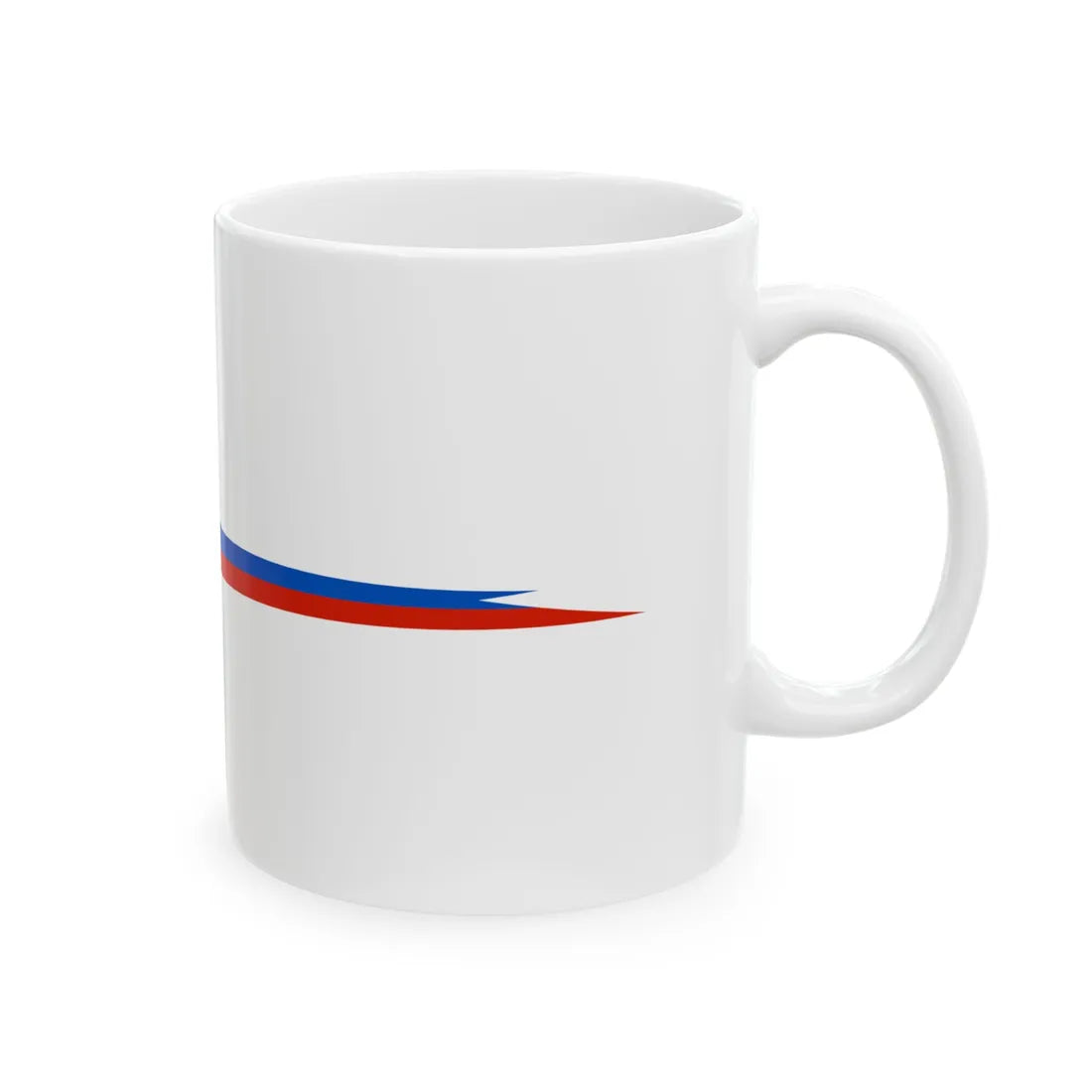 Russia Pendant of border service boats (Russia) White Coffee Mug - Go Mug Yourself