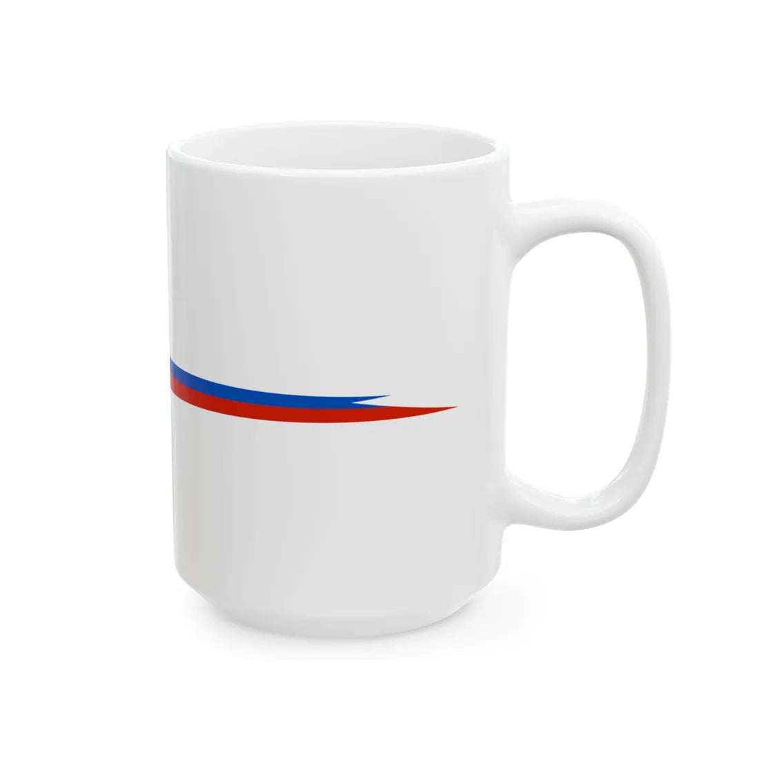 Russia Pendant of border service boats (Russia) White Coffee Mug - Go Mug Yourself