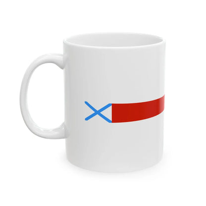 Russia Pendant of Naval 1992 boats (Russia) White Coffee Mug - Go Mug Yourself