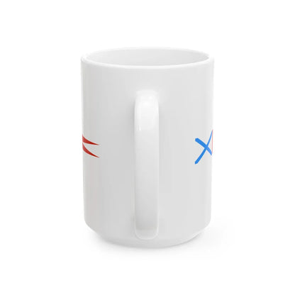 Russia Pendant of Naval 1992 boats (Russia) White Coffee Mug - Go Mug Yourself
